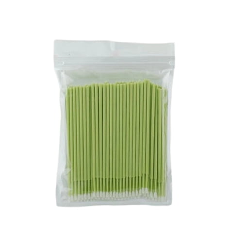 100 Pack Disposable Cotton Swab Cleaning Stick, Daily Household Cleaning Tool for Home Use and Surface Wiping for General Task
