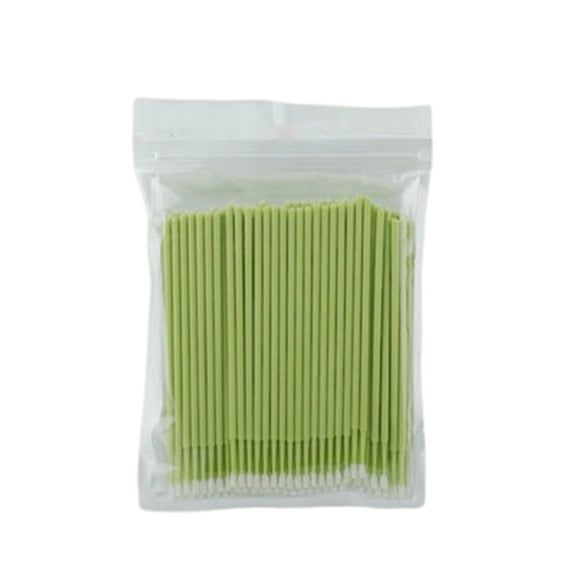 100 Pack Disposable Cotton Swab Cleaning Stick, Daily Household Cleaning Tool for Home Use and Surface Wiping for General Task