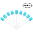 thumbnail image 1 of 100-Count Disposable Medical Cleaning Sponge, Petal-form Sterile Foam Swabs with Rigid White Sticks, for Wound Care for Dogs Paired with Disposable Cleaning Cloths, White Cleaning, 1 of 6