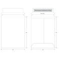 thumbnail image 1 of 100 Pack Document White Cardboard Mailers, 6 x 8 Inches, Self Seal Adhesive Flap, 1 of 2