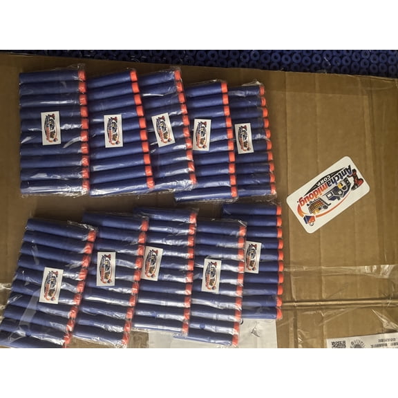 100 Pack Elite Darts for Dart Guns