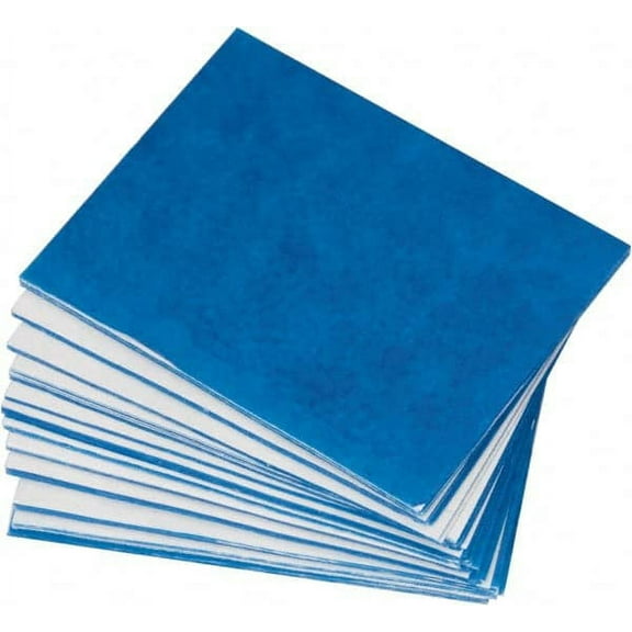 100 Pack Etch-O-Matic Impact-Type Pressure-Sensitive Stencils (2-1/2" x 3 Each)