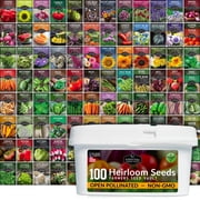 Farmer 100 Pack Vegetable Seeds - Full Sun Annual - Emergency SeedsVault