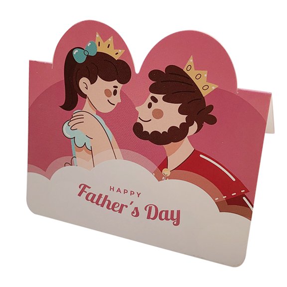 100-Pack Father's Day Foldable Greetings, 'Happy Dad's Day' Card Set Heartfelt Blooms