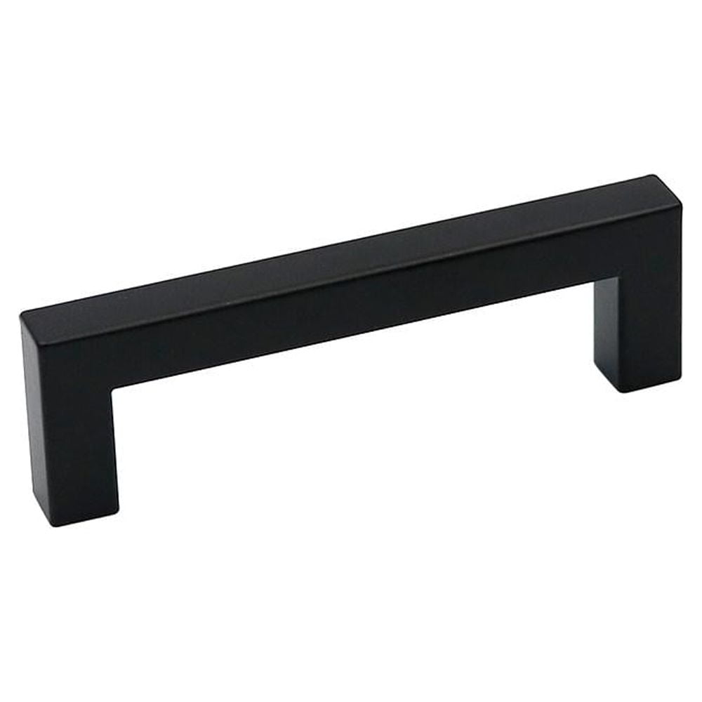 100 Pack Goldenwarm 4in Matte Black Pulls and Handles Modern