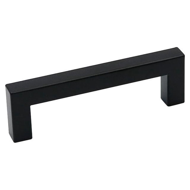 100 Pack Goldenwarm 4in Matte Black Cabinet Pulls and Handles Modern ...
