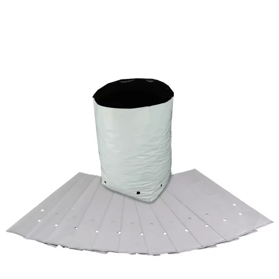 100-Pack HTGSupply 1/2-Gallon Poly Grow Bag Planters (100 Bags)