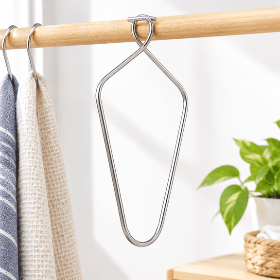 100 Pack Heavy Duty Drop Ceiling Hooks, Wire Spring Steel Suspended Tile Grid Clips