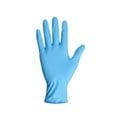 thumbnail image 1 of 100-Pack Heavy Duty Nitrile Gloves - Disposable Work Gloves, Chemical Resistant, Medium Size 9" Length, for Cleaning Cooking, Powder-Free Hand Protection, Blue, 1 of 6