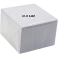thumbnail image 1 of RACCI 100-Pack MIFARE Classic 1K Compatible Smart RFID Cards - 13.56MHz 14443A Protocol Blank White Cards for Hotel Access, Attendance, and Printing (Compatible with Most Card Printers), 1 of 6