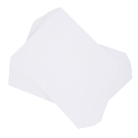 100 Pack Matte Gloss A4 Printable Self-Adhesive Label Sheets for Inkjet Printer, 8.3 x 11.7 Inch Removable Sticky Notes for Crafts and Organization 100Pcs 7in white Arts Craft