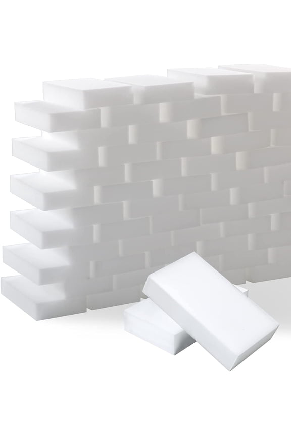 100 Pack Melamine Sponges Magic Cleaning Sponges in Bulk Melamine Foam for Dishes Eraser Sponges for Cleaning