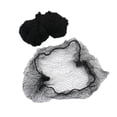 thumbnail image 1 of 100-Pack Mesh Hair Net for Women and Men Secure Bun Hold Wig Storage Sleeping Use Durable Elastic Hairnets, 1 of 4