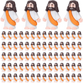 thumbnail image 1 of 100 Pack Mini Jesus Figurines Bulk Little Jesus Figures Toys Religious Jesus Doll Christ Savior Tiny Jesus for Church Hide Thanksgiving Day Sunday School Craft Baptism Gift(Orange), 1 of 6