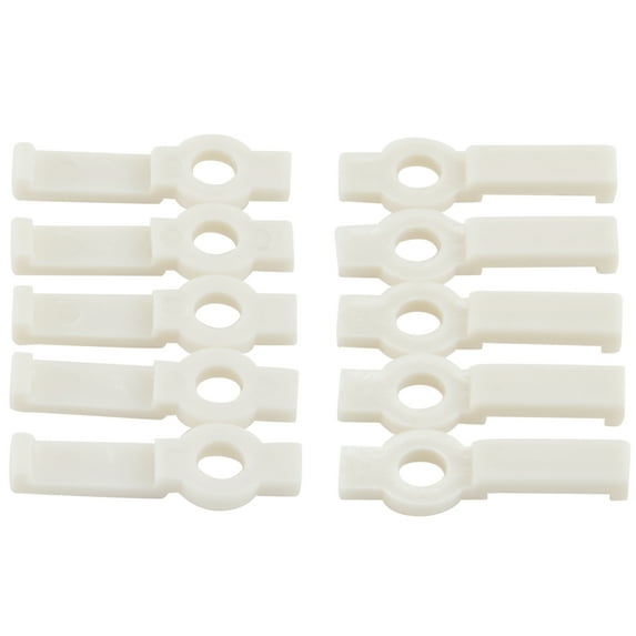 (100-Pack) Mounting Brackets Fastener Clips for 8mm LED Strip Lights