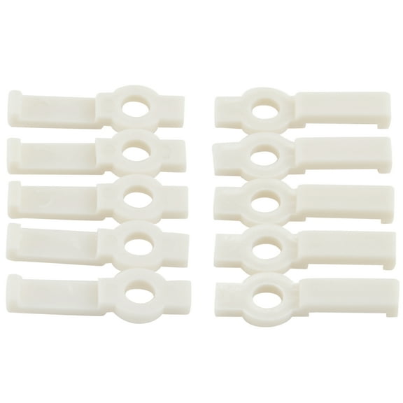 (100-Pack) Mounting Brackets Fastener Clips for 8mm LED Strip Lights