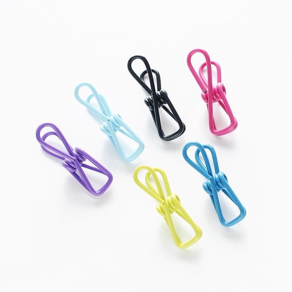 100 Pack Multipurpose Clothes Clips, Windproof Laundry Clothespins ...