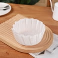 thumbnail image 1 of 100-Pack Non-Folding Basque Cake Release Paper - 6" Silicone Oil Baking Sheets for Cake Demolding (9.5x4.5cm, White), 1 of 6