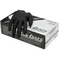 thumbnail image 1 of PRO-SAFE 5 mil Black Nitrile Industrial Gloves, Powder-Free, Box of 100 (Size Small), 1 of 6