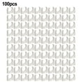 100Pack Pex Pipe Support Hangers 3/4" UHook Brackets Pvc Pipe Clamps