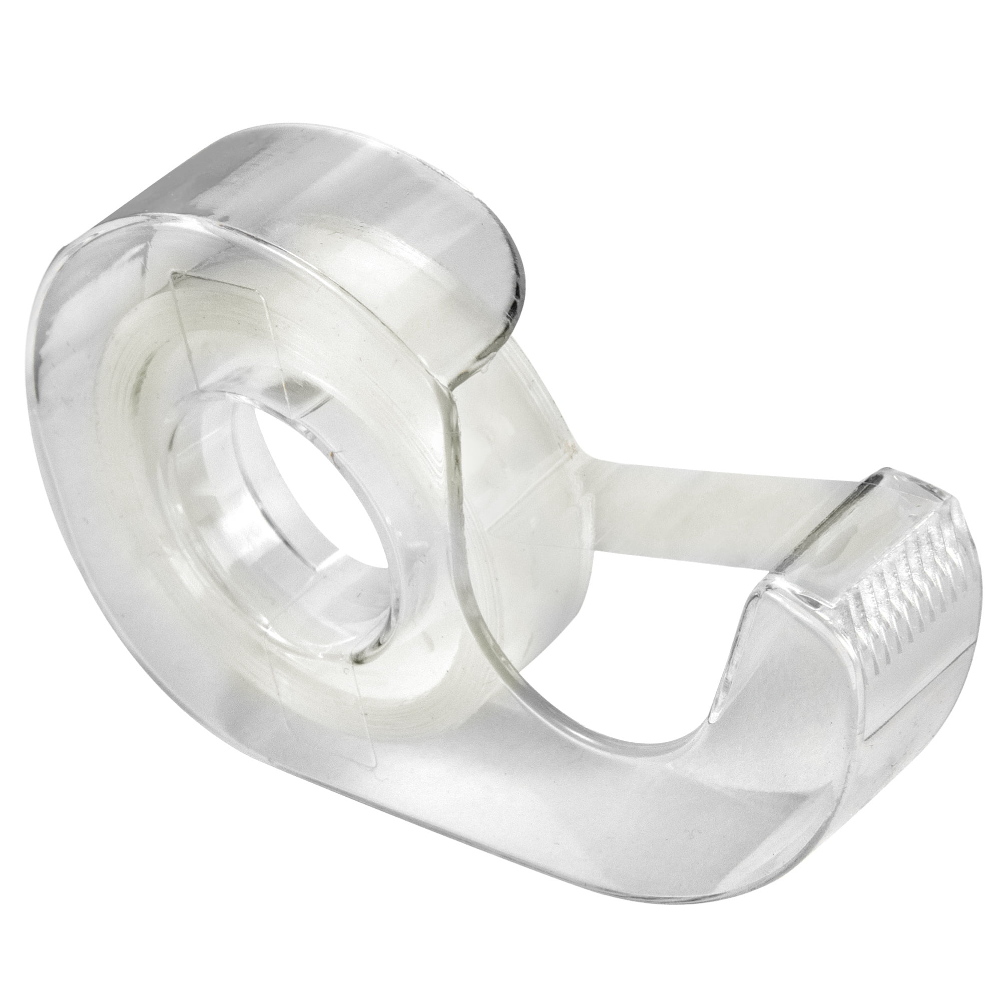 100 Pack Plastic Dispenser Transparent Clear Stick Tape Rolls, 41 Feet Long Each - Strong Hold for Office, Projects, Arts, Crafts – 4,100’L Total
