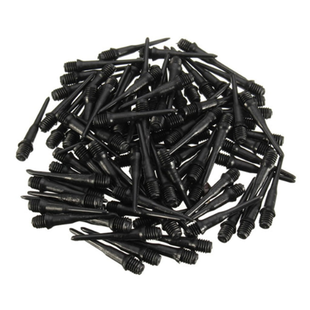 100 Pack Plastic Tip Soft Dart Tips Replacement Dart Tips Dart