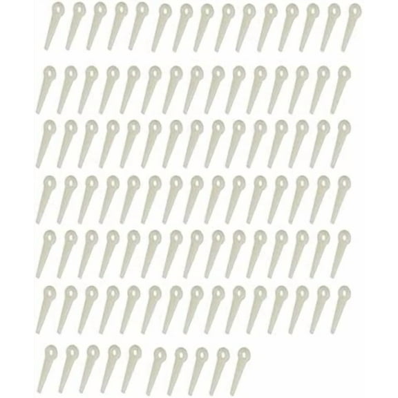 100 Pack Polycut Poly Cut Blades Replacement for Stihl FS45 FS46 FS55 FS56 FS70 FS80 FS90 4111-007-1001 4111-007-1004$$Tools