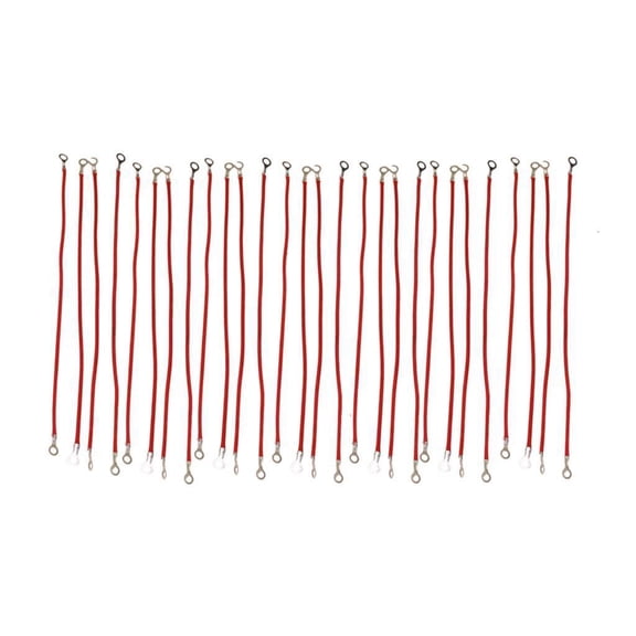 100 Pack Power Lines Electric Cooker Replacement Cable Flexible Extension Wire Suitable for Electric Pressure Cookers