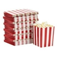 thumbnail image 1 of Juvale 100 Pack Red and White Mini Popcorn Boxes for Party, Bulk Paper Popcorn Containers for Movie Night Decorations (3 x 4 In), 1 of 7