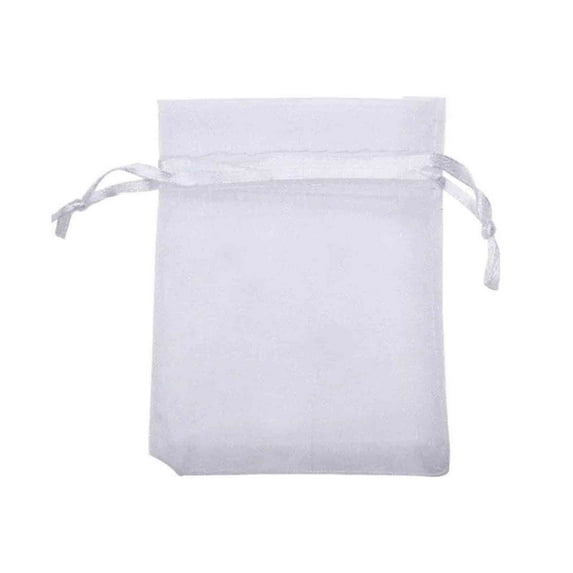 100 Pack Reusable Organza Fruit Protector Mesh Bags for Gardens Breathable and Lightweight Netting Bags Orchards from Birds,Squirrels with Easy Drawstring Closure