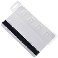 5 Pack - Vertical Half Card Badge Holder for Smart Cards (CHIP Insert ...