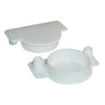 thumbnail image 1 of 100 Pack Rok Hardware 35mm (1-3/8") Plastic Hole Plug for Hinge and Dowel Holes, White, 1 of 2