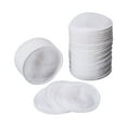 thumbnail image 1 of 100-Pack Round Lock Cotton Pads for Makeup Removal - Soft Cleanser Pads for Face and Eyes, Wet Compress Use - White, 1 of 9
