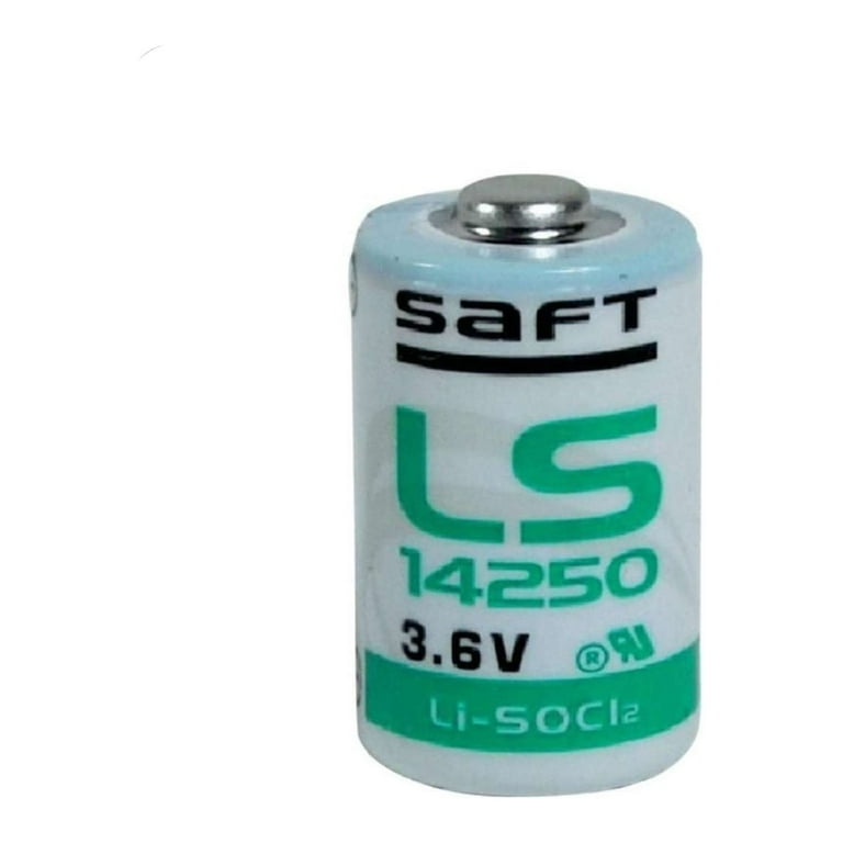 100-Pack Saft LS14250 (ER14250) 3.6 Volt 1/2 AA Lithium Batteries