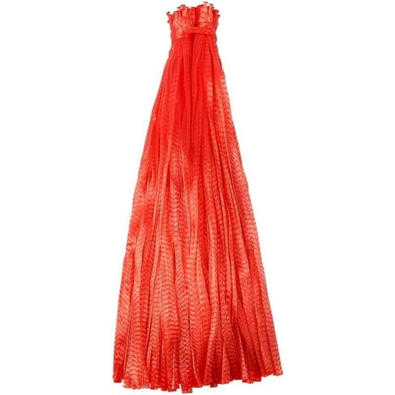 100 Pack Seafood Boil Bags Clam Bake / Shellfish Cooking Mesh Plastic Bags, Fruit and Vegetable Produce Packaging Net