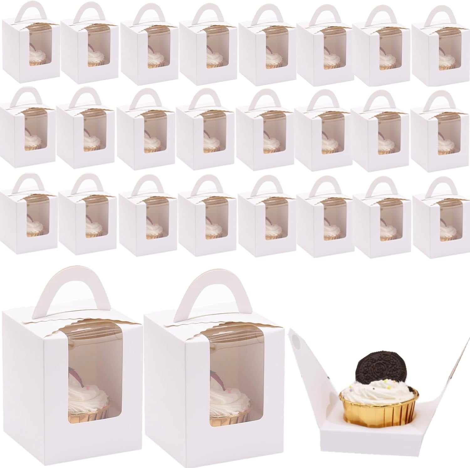 Culpitt Single Cupcake Box with Window