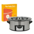 Walmart 100Pack Slow Cooker Plastic Liners, 38 QT Oval/Round Pot