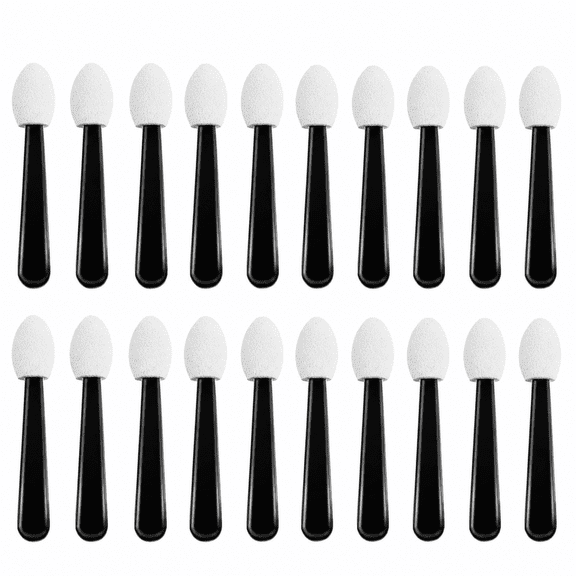 100 Pack Small Sponge Tip Eyeshadow Applicator Sticks for Eye Makeup