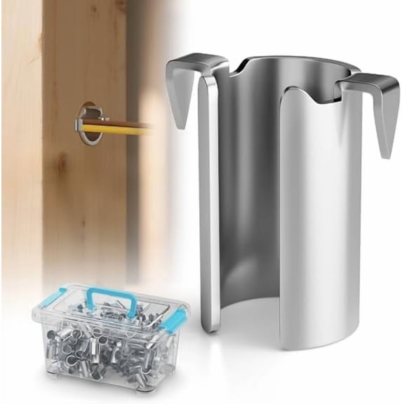 100 Pack Smart Shield Nail Guard for Wire Cable Protection | Stud Electrical Wire Protector | Smartshield Nail Guard for Electrical Wiring Ceiling Board Studs$$Tools