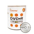100 Pack Smartbuy 16X DVD+R 4.7GB Logo Top Non-Printable Recordable Disc - Walmart.com
