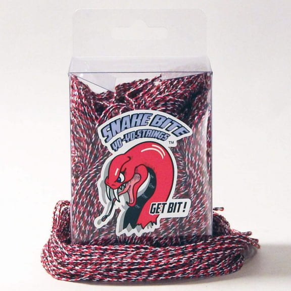 100 Pack Snake Bite String- 100% Polyester Yo-Yo Strings - Redbelly