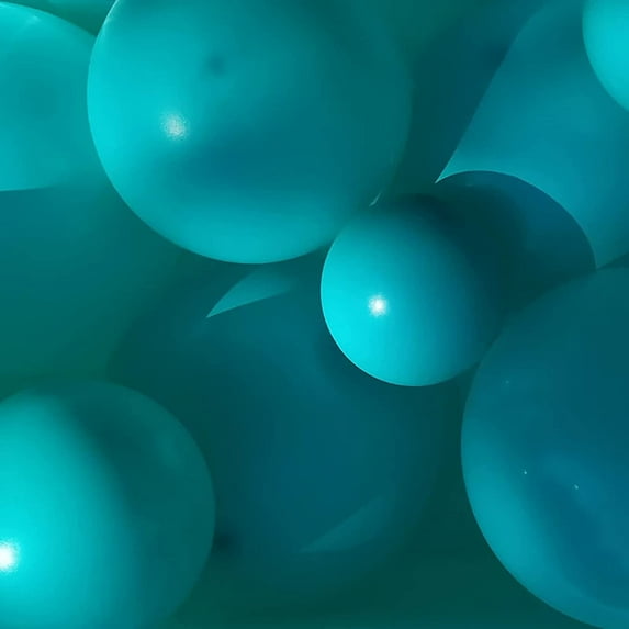 100 Pack Teal Balloons Different Sizes 18 12 10 5 Inch KIRIKOU Party Balloons for Birthday Valentines Baby Shower Bridal Wedding Party Decors