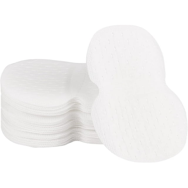 100 Pack Underarm Sweat Pads Armpit Sweat Pads NonWoven Fabric Under
