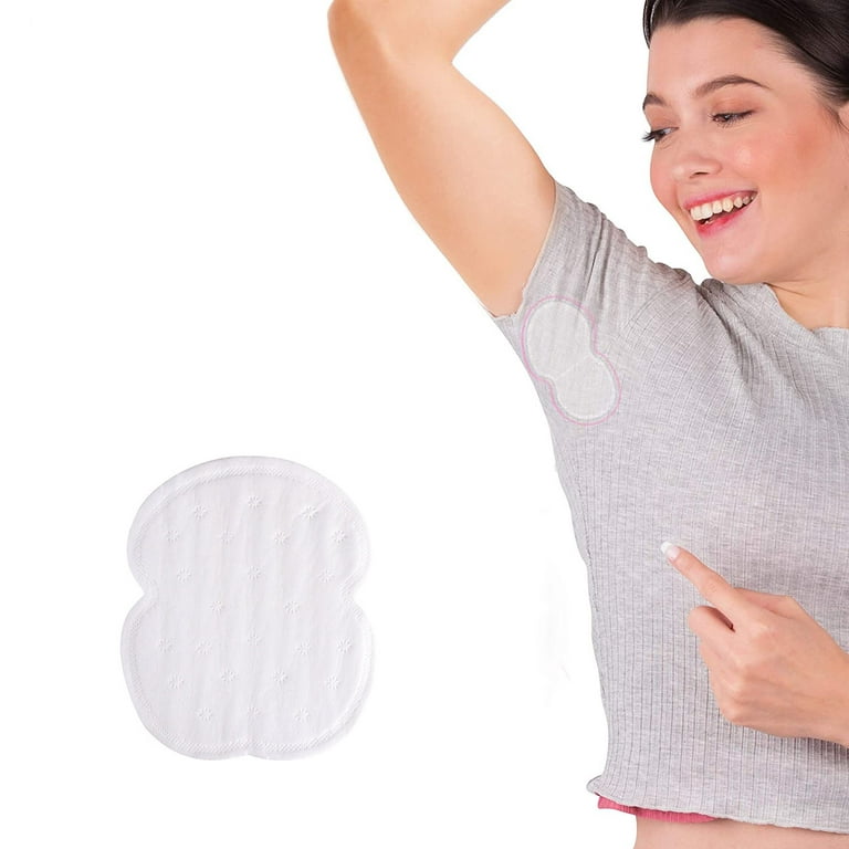 100 Pack Underarm Sweat Pads - Disposable Armpit Sweat Pads To