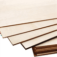 100 Pack Unfinished Wood Sheets,Balsa Wood Thin Wood Board for House