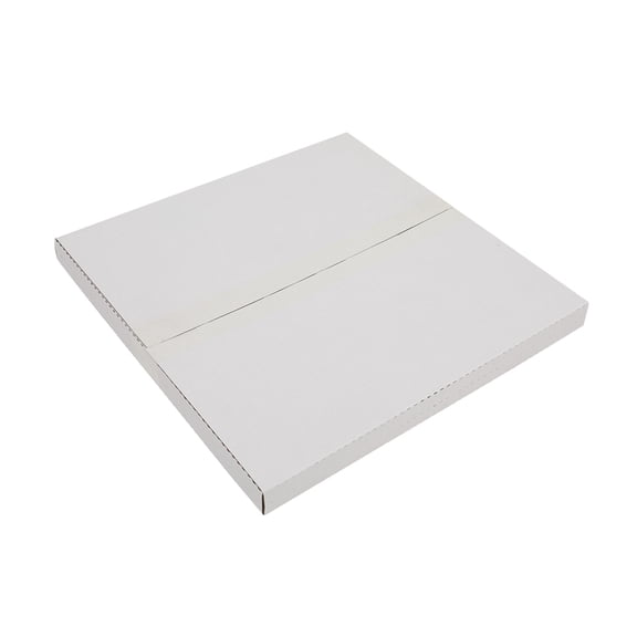 100 Pack Vinyl Record Storage Boxes, 12.5 x 12.5 Inch Corrugated Cardboard Boxes for LP Record Collection Storage and Shipping