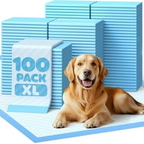 100Pack XLarg Puppy Pads 34 X 28 Extra Large Pee Pads For Dogs With 6Layer Leakproof Protection QuickDry And Disposable Dog Pads With High Absorbency For Easy Potty Training