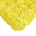 thumbnail image 1 of Juvale Artificial Foam Roses - 100-Pack Stemless, Yellow, 3-Inch Diameter - Faux Flowers for Vase Displays, Wedding Decor & Centerpiece Table Decorations, 1 of 10