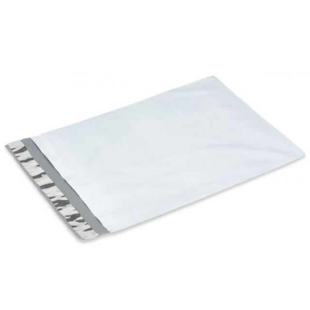 100 Pack of 12x15.5” White Poly Mailers #5 by Secure Seal – Sold and distributed by Shipping Depot