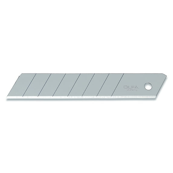 100-Pack of 18mm Olfa LB-10B Olfa 8-Point Heavy Duty Snap-Off Knife Blade 10-Pack